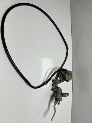 1989 suzuki rmx 250 sistema de freio dianteiro/pinça/mangueira/mestre  - Imagem 1 de 4