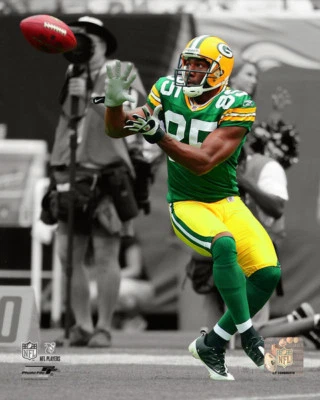  Impresión fotográfica de Greg Jennings Green Bay Packers #1089 Foto 1 de 4