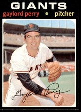 1971 Topps Gaylord Perry #140 San Francisco Giants NR-MINT