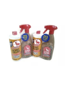 Menge 2 Wildlife Research Duft Killer Super Charged Spray Combo Pack 56-Unze - Bild 1 von 2