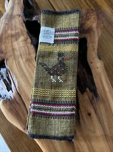 NEW 8 Tribal Woven Guest Towels Napkins by Sombol Print Chicken Boho Vintage - Picture 1 of 9