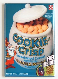 Vainilla Cookie Crisp IMÁN NEVERA caja de cereales - Imagen 1 de 3