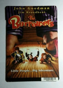 THE BORROWERS JOHN GOODMAN JIM BROADBENT MINI POSTER BACKER CARD (NOT A movie)