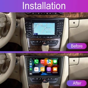9"Android 12 Car Stereo Radio For Mercedes Benz E-W211 E320 CLS500 GPS Navi WiFi - Picture 1 of 24