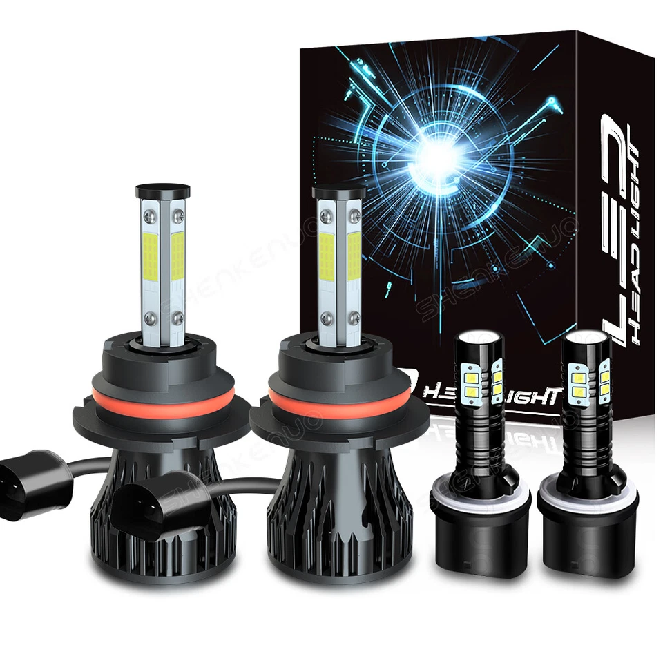 Faro 9007 +880 bombillas antiniebla LED 4x para Lincoln Navigator 2000 2001 2002 Foto 1 de 1