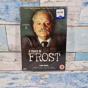 A Touch of Frost: The Complete Series 6 DVD (2004) David Jason NIB - Imagen 1 de 8