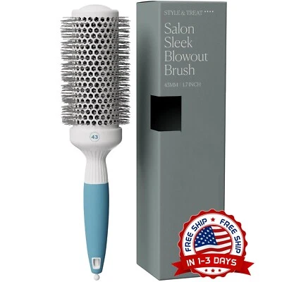 Cepillo de Pelo Redondo Para Secado Con Secador Peinado Salon (Tamaño: 1,7") NEW - Image 1 of 4
