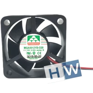 Protechnic MGA5012YB-O20 5020 12V 0.30A 5CM Dual Ball Power Fan - Picture 1 of 5