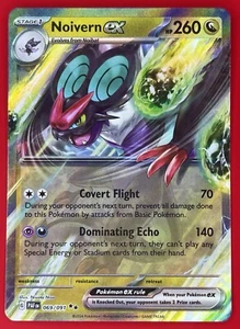 Pokémon JCC Noivern ex 069/091 Paldean Fates Doble Raro Inglés 2024 Casi Nuevo - Imagen 1 de 2