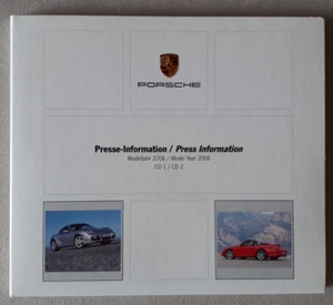 Porsche Media Press Kit Brochure 2005 911 Boxster Cayman Cayenne Carrera GT - Picture 1 of 3