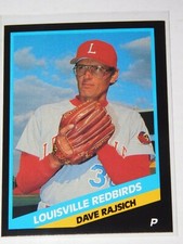 1988 CMC LOUISVILLE REDBIRDS DAVE RAJSICH CARD #9