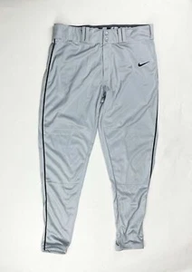 Nike Custom Baseball Performance Game Pant Longball Men's Large Gray 638302 - Picture 1 of 2