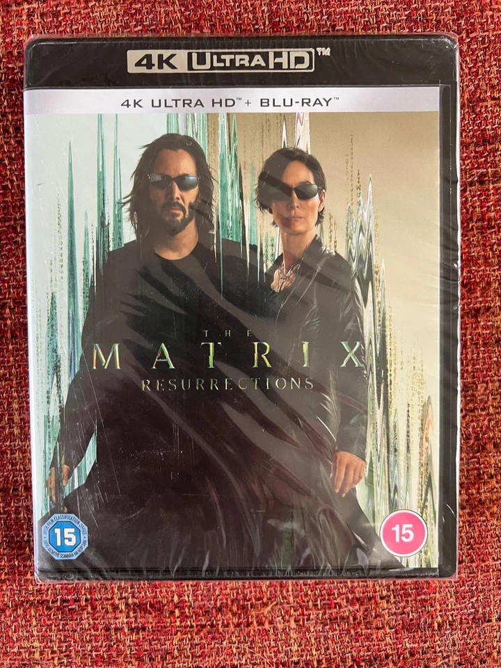 THE MATRIX RESURRECTIONS  [4K UHD + BLU-RAY] NEW & SEALED - Image 1 of 1