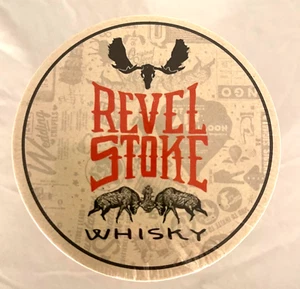 Revel Stoke Whisky Sleeve of 100 coasters NEW unopened - Bar - Man cave - Imagen 1 de 3