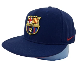 Gorra de fútbol Club Barcelona FCB La Barca logotipo liso Nike True Snapback azul - Imagen 1 de 16