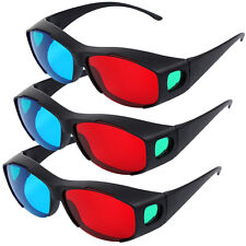 Red Blue 3D Glasses 3D Movie Game Glasses Anti-Polarization Design