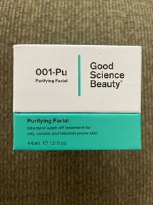 Good Science Beauty 001-Pu Purifying Facial Mask. BNIB.Sealed. 1.5 oz (Reg $58.) - Picture 1 of 6