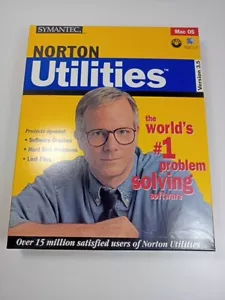 Norton Utilities for Mac OS Version Symantec 1997 Information Safeguard Disc CD - Picture 1 of 19