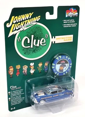 Johnny Lightning 1/64 1951 Hudson Hornet Clue Detective Game Edition Model Car - Image 1 of 4