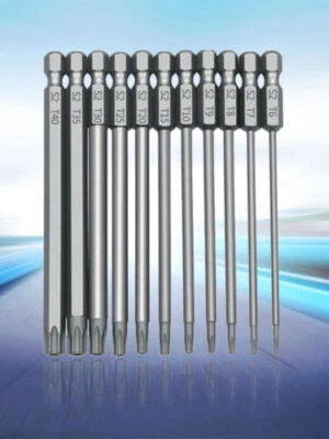 Metal Mini Security Torx Bit Set Quick Change connect impact driver drill Kit - Image 1 of 4