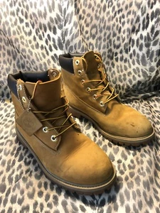 TIMBERLAND KID'S  PREMIUM WATERPROOF BOOTS (12909) WHEAT 6.5 MEDIUM US - Picture 1 of 5