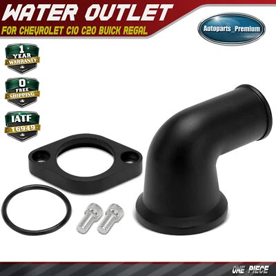 90° 360 Swivel Water Outlet Thermostat Housing for Chevrolet C10 C20 Buick Regal - Image 1 of 4