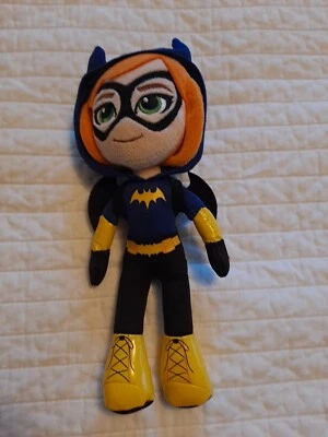 美泰蝙蝠女10英寸毛绒2016 DC漫画超级英雄女孩VGC — 第 1/2 张图片