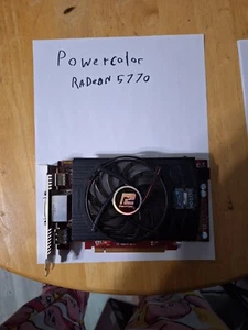 Powercolor Radeon HD5770 - 1GB GDDR5 - TESTED - Picture 1 of 6