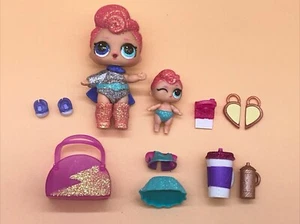 LOL Surprise Stardust Queen Doll And Accessories Lot Glitter Cape Mini Doll - Picture 1 of 8