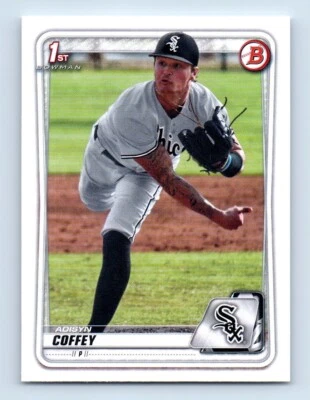 2020 Bowman Draft Adisyn Coffey Chicago White Sox #BD-87 - Image 1 of 2