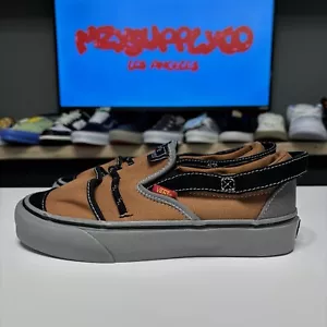 Größe 7,5 Vans Vault Damen-Slipper VR3 LX Nicole McLaughlin Gartenarbeit Beuteltasche braun - Bild 1 von 10