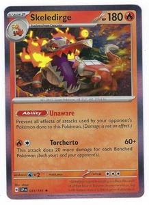 #031/191 Skeledirge | SV08: Surging Sparks Near Mint or Better - Picture 1 of 2