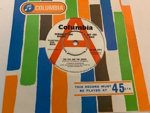 JIMMIE RODGERS The Fox And The Goose 1962 UK DEMO Columbia DB4904 EXCELLENT - Picture 1 of 2