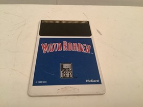 Vintage 1989 TurboGrafx-16 Moto Roader HuCard Untested