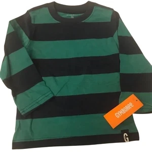 NWT Gymboree shirt top boys sz 18-24 mo navy blue green always soft 100% cotton - Picture 1 of 3