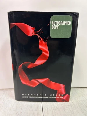 Twilight Eclipse Hardcover Book, Signed by Stephenie Meyer! - Image 1 of 4