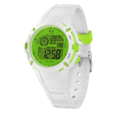Ice-Watch 024004 ICE Digit Explorer Blanco Lima Pequeño Digital Unisex Reloj Alarma Foto 1 de 4