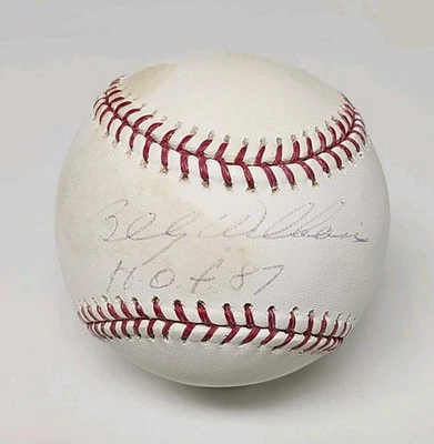 Billy Williams Signed Autographed Rawlings Official Major League Baseball CUBS - Image 1 of 3