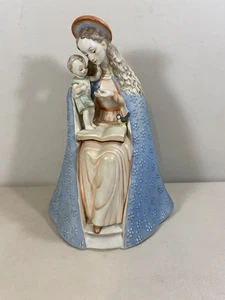 12 1/2" h Hummel Goebel #10/3 Flower Madonna Open Halo Full Bee Germany Figurine - Picture 1 of 10
