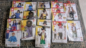 Job Lot Of 17 Smiffys Roald Dahl Kids Fancy Dress Costumes & Instant Kits New - Picture 1 of 3