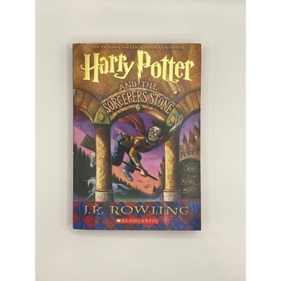 Harry Potter and the Sorcerer's Stone J.K. Rowling Scholastic Book - Image 1 of 4