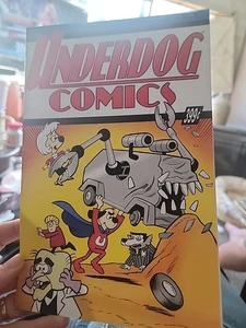 Underdog Comics #1 Action Comics homage American Mythology - Picture 1 of 3
