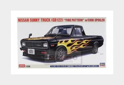 1:24 HASEGAWA Nissan Sunny (Gb122) Pick-Up 1975 Kit HA20751 - Immagine 1 di 2
