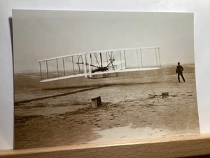 Wright Brothers First Flight, December 17, 1903: N. Caro. - Vintage Postcard - Picture 1 of 3