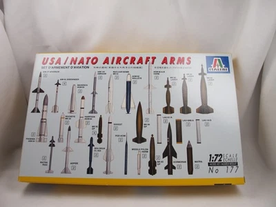 Italeri Modellbausatz 1:72 USA / Nato Aircraft Arms Set nicht gebaut Modell #n5 - Bild 1 von 4