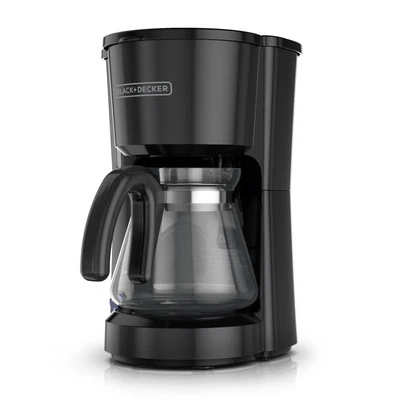 BLACK+DECKER 5-Cup* Coffee Maker, Compact Design, Black, CM0700B - Image 1 of 4