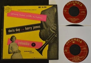 2 EP BOX SET Doris Day Harry James Columbia B-198 Young Man With A Horn - Picture 1 of 1
