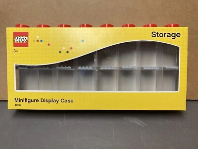 PRICE DROP Lego 4066 RED MINIFIGURE DISPLAY CASE, Made in Poland, NEW-ON SALE - Image 1 of 4