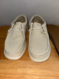Bruno Marc Women's Light Beige Slip-On Loafers Lightweight Comfort Sole Size 8 - Picture 1 of 7