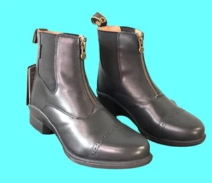 Dublin Altitude Ladies Black Zip Boots Synthetic Upper Size 9.5- VGC - Picture 1 of 10